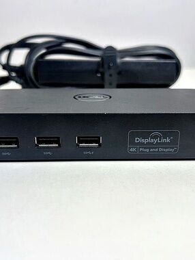 Dell D3100 Laptop Docking Station with USB 3.0 Connectivity and 4K Support WITH